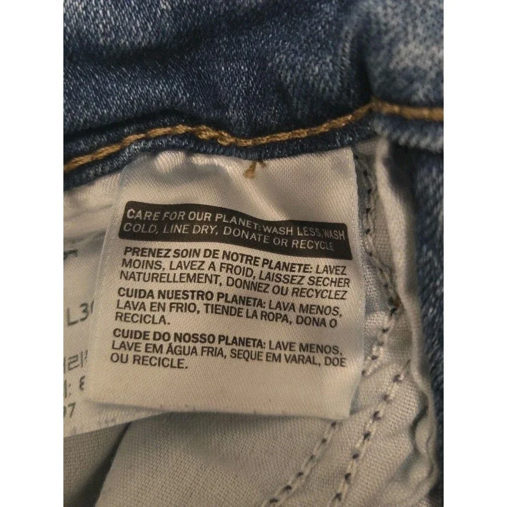 Levi's 725 High Rise Bootcut Jeans Women's Size 25 Medium Wash Levi Strauss Co - Picture 5 of 6